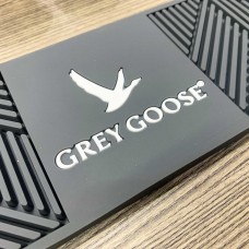 Bar Mat Grey Goose Gris 63cm
